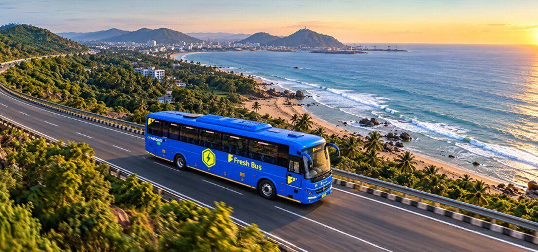 Vijayawada to Vizag by Bus for a Scenic Coastal Journey