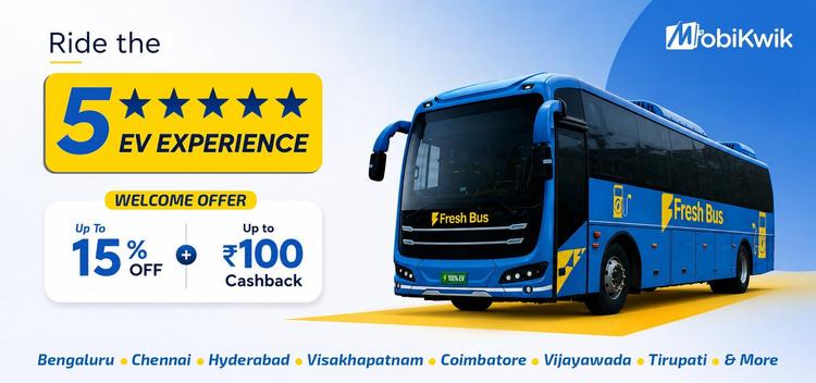 Freshh Bus Book Bus Tickets Online - AC & Electric Bus Services - Fresh Bus